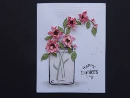 Connect together with a pin and put into an envelope, ready to. F4a317 Mother S Day Jar By Mrs Noofy Cards And Paper Crafts At Splitcoaststampers Mother S Day Greeting Cards Mothers Day Cards Paper Cards