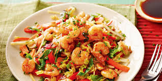 Honey And Garlic King Prawn Stir Fry Recipes Co Op Recipe Prawn Stir Fry Prawn Recipes King Prawn Recipes
