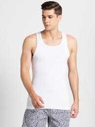 Jockey Men Innerwear Tops White Vest