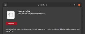 The opera browser is a perfectly legitimate internet browser developed by a company named operasoftware asa and opera stable is the latest stable release of this browser. How To Install Opera Browser On Ubuntu Easy Way