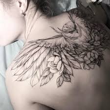 Olga Korolyova Vk Backtattoos Bird Tattoos For Women Tattoos Large Tattoos
