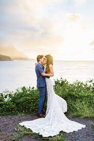 Karena Of Tone It Up Reveals Her Hawaii Wedding Photos Wedding Photography Hawaii Wedding Beach Wedding Photography