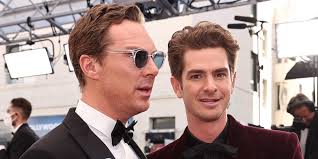 Andrew Garfield Meets Up with Benedict Cumberbatch