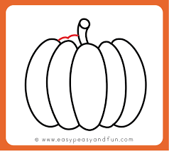 How To Draw A Pumpkin Cute Halloween Drawings Pumpkin Drawing Halloween Drawings
