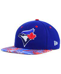 New Era Toronto Blue Jays Floral Viz 9fifty Snapback Cap Sports Fan Shop By Lids Men Macy S Toronto Blue Jays Blue Jays New Era