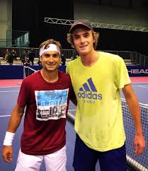 He is a young and talented athlete who has taken the world of tennis by storm at such an early age. Stefanos Tsitsipas On Twitter Working Hard With Davidferrer87 For The 2018 Opensuddefrance