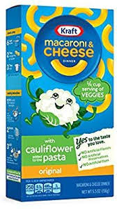 Amazon Com Kraft Macaroni Cheese Cauliflower Original 5 5 Ounce Pack Of 12 Keto Cauliflower Casserole Cauliflower Casserole Recipes Keto Cauliflower