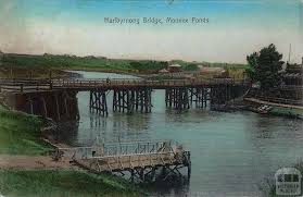 Maribyrnong Bridge Moonee Ponds 1910 Melbourne Victoria Old Photos Melbourne Australia