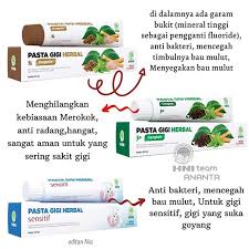 Pasta Gigi Herbal Sensitif Hpai Pgh Sensitif Lazada Indonesia