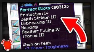 One of those factors is armor protection. Perfect Enchants In Minecraft Survival Youtube