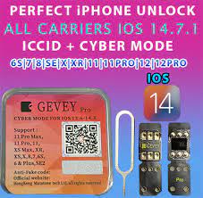 Gevey sim is used to unlocked iphones to enable it to work with any sim card in ghana. Gevey Pro Cyber Mode Unlock Sim Card Chip For All Iphones Carriers On Ios 15 Ebay