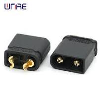 China BLACK XT30U-M Connector Plug For Telecontrolled ...