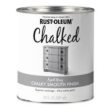 Rust Oleum 30 Oz Aged Gray Ultra Matte Interior Chalked Paint 2 Pack 301812 The Home Depot Chalk Paint Colors Furniture Rustoleum Painted Furniture Colors