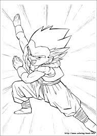 Print dragon ball z colorings. Dragon Ball Z Coloring Picture