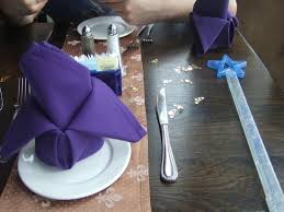 To avoid hiding a utensil under the rim of a plate or bowl, lay it approximately one (1) inch away from the plate's side. Table Setting Picture Of Cinderella S Royal Table Orlando Tripadvisor