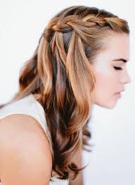 Dutch waterfall braid | cute girls hairstyles. Waterfall Braid Braid Hairstyles For Girls Novocom Top