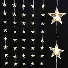 Lichterkette 40 Sterne Led Warmweiss Beleuchtet Fenster Sternenvorhang Weihnachten Weihnachtsdeko Beleuchtung Fensterbeleuchtung Weihnachten