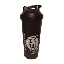MuscleFlex Black Shaker Bottle 650ml - STradeNutrition™