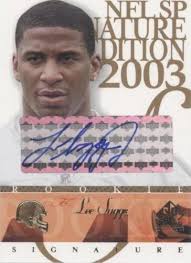 2003 ESP Cricket Australia Signature Series Card #SS03 Brett Lee Bowler  Auto