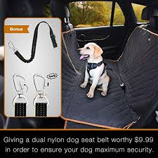 Never leave your pets at home again! Ibuddy Dog Car Hammock Waterproof Dog Seat Cover Anti Scratch Nonslip Pet Seat Cover Machine Washable Durable Quilted Padded Dog Back Seat Cover For Car And Suv Pricepulse