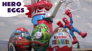 Thomas And Friends Kinder Surprise Eggs Play Doh Disney Cars Spider Man Thomas Surprise Eggs Disney C Kinder Surprise Eggs Surprise Egg Thomas And Friends
