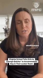 Freshman girls at a Virginia high school were told to “change quicker” if  they don't want to undress in front of a boy with facial hair who is  allowed to use their