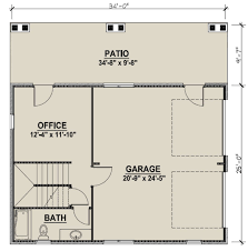 House Plan 5032 00058 Country Plan 0 Square Feet 1 Bathroom In 2021 2 Car Garage Plans Garage Plans Garage Floor Plans