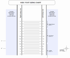 76 Circumstantial Kids Shoe Size Measuring Chart