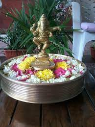 Urli Decoration With Vanessa And Flowers Indian Decor Indian Home Decor Decor