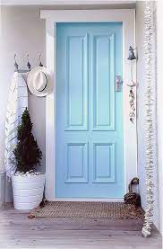 Maybe you would like to learn more about one of these? Beach House Coastal Cottage Front Entrance Door Decor Decorating Estilos De Casa Entrada Da Porta Da Frente Porta Azul