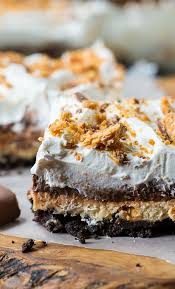 Butterfinger Chocolate And Peanut Butter Lush Spicy Southern Kitchen Recipe Desserts Dessert Recipes Delicious Desserts