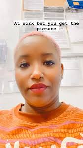 Tryna smile and push thru the pain. There’s beauty in everything. ,  #pinkhair #pinkhairdontcare #blackgirls