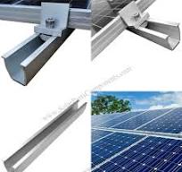 solar aluminum rails for mounting system