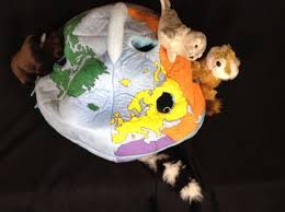 Fao Schwarz Toys R Us Earth Globe Carrier Animal Plush Dolls 15 Plush Dolls Fao Schwarz Earth Globe