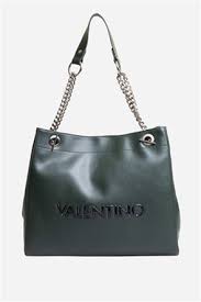 Valentino by Mario Valentino γυναικεία τσάντα ώμου με croco σχέδιο και  μεταλλικό κούμπωμα Μαύρο | notos
