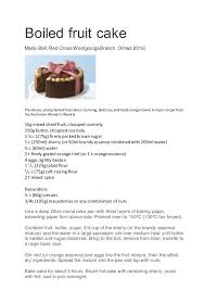 Recipe For Boiled Fruit Cake A Classic From The Australian Women S Weekly Boiled Fruit Cake Berries Recipes Fruit Bread Recipes