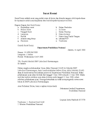 Bentuk yang lazim digunakan sebagai salam pembuka adalah dengan hormat. Surat Resmi
