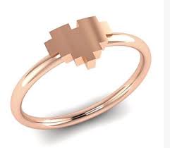 These Are The Rings You Re Looking For Gamers Pop Culture Enthusiasts And Geeks Of All Kinds O Nerdy Wedding Rings Geeky Wedding Rings Silver Wedding Rings