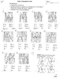 Understanding how to go about finding the answers to precalculus inverse functions worksheet answers can be a real challenge. Great Sheet On Graphing Polynomial Functions And Analyzing Them The Front Is Analyzing And The Back Is Graphi Polynomial Functions Polynomials Math Notebooks