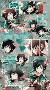 This wallpaper somehow manages to capture the it says you're a genshin impact nerd, but a genshin impact nerd with an eye for aesthetic. Pin On à¸£ï½…