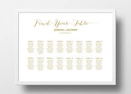 wedding seating chart poster template wedding table plan