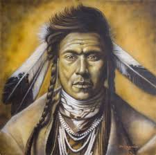 young Warrior Painting by Tim Scoggins