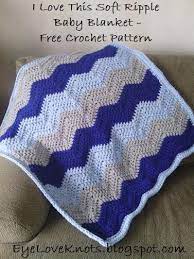 The wonderful mix of colors along with the special motif gives. I Love This Soft Ripple Baby Blanket Free Crochet Pattern Eyeloveknots