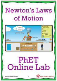 With the force and motion basics simulation open answer the following questions. Phet Simulation Newton S Laws Of Motion Online Lab By Step By Step Science