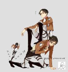 Levi Mikasa Eren L Attaque Des Titans Fan Art 37659660 Fanpop Page 18 And at marley arc, we've seen zeke talk and knew that levi and mikasa were the last. levi mikasa eren l attaque des titans