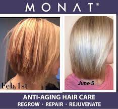 Hairstylists Are In Love And Amazed With Monat Christys Review The First Pic Was Taken On Feb 1st Using Professio Monat Hair Hair Care Aging Hair Care