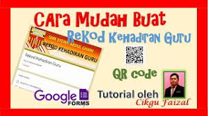 © © all rights reserved. Cara Mudah Buat Rekod Kehadiran Guru Qr Code Youtube