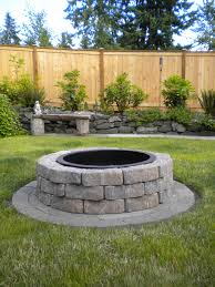 Fire Pit Done Fire Pit Landscaping Fire Pit On Grass Backyard Fire