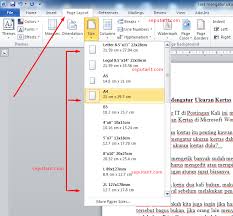 Ini Dia Cara Mengatur Ukuran Kertas Di Microsoft Word 2010 Menjadi Cm