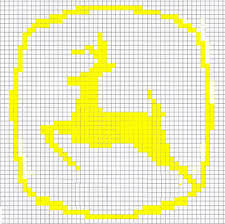 Save 40% on these cd bundles of cross stitch patterns. Ravelry John Deere Chart Pattern By Lise Lafrance